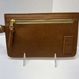 Portland Leather Goods Adriana Pouch Wristlet NWOT